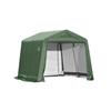 ShelterLogic Peak Style Shed Storage Green Shelter - 10 Feet x 8 Feet x 8 Feet