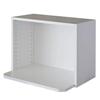Eurostyle Microwave Cabinet 24 x 17 5/8 Melamine White