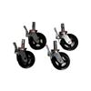 Fortress Industries LLC Scaffold 8 inch Casters (4 Pack)