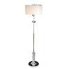 Illumine 2 Light Floor Lamp With Cream Shades Cream Finish