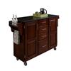 Create a Cart Large Cherry Create A Cart With Black Granite Top