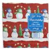 4 Sheets 19.5" x 27.5" Assorted Christmas Wrap
