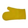 Yellow Silicone Oven Mitt, with Lining
