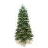 INSTYLE HOLIDAY 8' 600 Clear Light Self Shaping Fir Prelit Christmas Tree