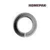 HOME PAK 10 Pack 1/2" 18.8 Stainless Steel Lock Washers