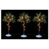 3 Piece Set 24" Indoor 105 LED Palm Trees