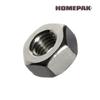 HOME PAK 5 Pack 8mm 8.8 Zinc Plated Fine Hex Nuts
