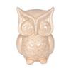 10" White Ceramic Owl Lawn Ornament