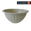 KURAIDORI 3.5 Quart Bamboo/Poly Mixing Bowl