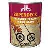 SUPERDECK 3.78L Transparent Canyon Brown Exterior Oil Stain for Pressure Treated Wood