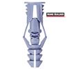 HOME BUILDER 4 Pack #10 Blue Plastic Anchors, with Screws