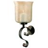 SIMPLY HOME 18" Glass Wall Sconce Candle Holder