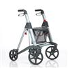 Active Rollator with Backrest, Padded Seat and Basket