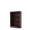 South Shore Smart Basics 3-Shelf Bookcase, Chocolate, Model # 7259766