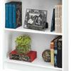 2 Shelf Bookcase, White