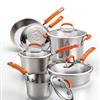 Rachael Ray 10-Piece Stainless Steel Set