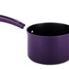 Farberware 3 qt/2.8 L Purple Nonstick Saucepan