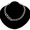 Sterling Silver 20" Cable Plain/Knurl Neck Chain