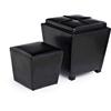 HomeTrends - Ottoman with Cube