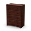 South Shore Sweet Morning Chest Royal Cherry, Model # 3246034