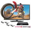LG 55" LM5850 Cinema 3D 1080p 120Hz LED TV with LG BP420 3D Blu-Ray Player with Smart TV (55LM5850)
