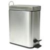 5 L Step Garbage Can - Chrome