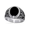 Sterling Silver Mens' Ring