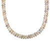 Miadora 7-8 mm Freshwater Natural Shape Pink, Peach and White Pearl Endless Necklace, 64 inches i...