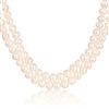 Miadora 2-Row 9-10 mm Freshwater Pearl Necklace, 17 and 18 inches in length