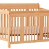 Stork Craft Tuscany 4 in 1 Fixed Side Convertible Crib - Natural