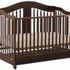 Stork Craft Coventry Fixed Side Convertible Crib-Cherry