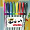 BIC® Mark-It Markers Ultra Fine Assorted 8 Pack