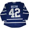 Autographed Pro Jersey Tyler Bozak Toronto Maple Leafs