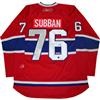 Autographed Replica Jersey P.K. Subban Montreal Canadiens