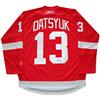 Autographed Replica Jersey Pavel Datsyuk Detroit Red Wings