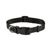 Black 1" (25mm) Adjustable Dog Collar
