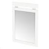 South Shore Sparkling Collection Mirror, Pure White