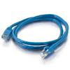 15ft Cat5E 350 MHz Snagless Patch Cable - Blue
