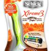 Schick® Xtreme 3® Women's Hawaiian Tropic™ Scented Handles Razors, 4-Pack