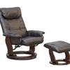 Total Comfort Swivel Recliner with Ottoman