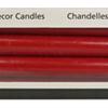 4 Pack Unscented 10" Column Candles - Cranberry