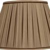 Pleated Gold Drum Shade