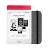 Kobo Glo 6" 2GB Touchscreen eReader with Wi-Fi and Sleep Cover Case - Pink / Grey Tweed