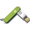 Victorinox Slim 8GB USB 2.0 Flash Drive (4.6171.24G8US) - Green