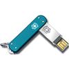Victorinox Slim 64GB USB 2.0 Flash Drive (4.6171.22G64US2) - Blue