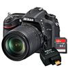 Nikon D7100 24MP DSLR with 18-105mm Lens, SanDisk Ultra 64GB SDXC, and Wireless Mobile Adapter