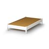 South Shore Step One Collection Single Bed  - Pure White
