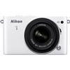 Nikon 1 J3 14.2MP Compact System Camera with 10-30mm VR Lens Kit - White