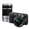 Sony Alpha NEX3NLB 16.1MP Compact System Camera with 16-50mm Lens and 55-210mm E-Mount Zoom Lens