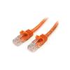StarTech Cat5e UTP Patch Cable Snagless (Orange) - 10ft. (45PATCH10OR)